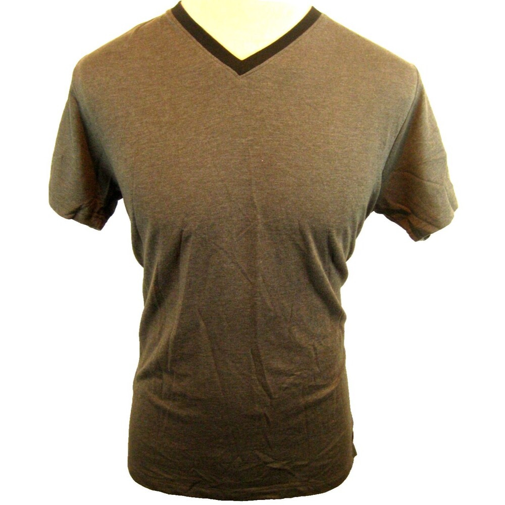 NWT Mens Tahari Green V-Neck SS Polo Golf Casual Shirt sz Med